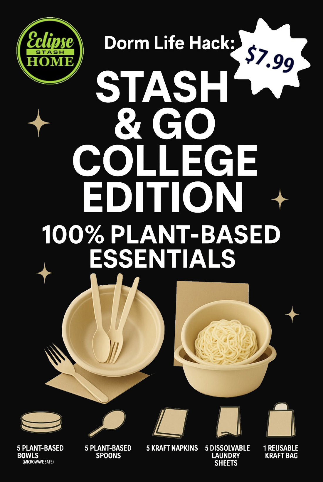 Stash & Go Kit -$7.99